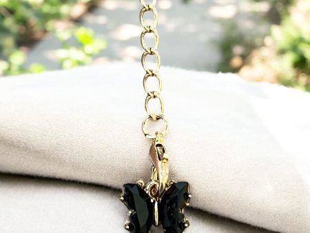 Black Butterfly Handle Charm Online Hot Sale