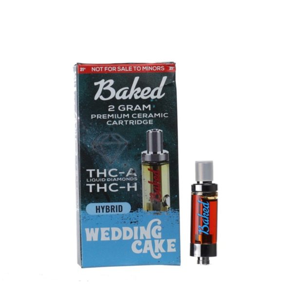 Baked THC-A Liquid Diamonds Cartridge - 2000mg Discount