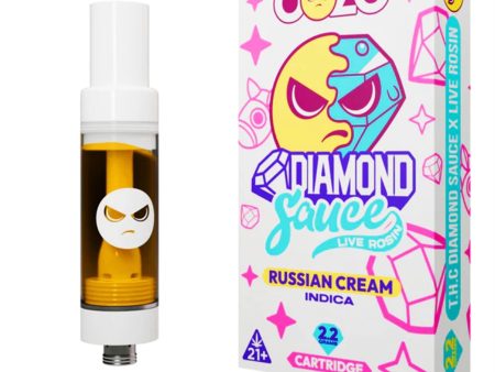 Dozo Diamond Sauce Russian Cream Cartridge - 2200mg Online now