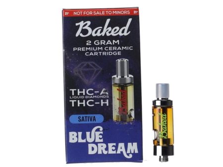 Baked THC-A Liquid Diamonds Blue Dream Cartridge - 2000mg Online