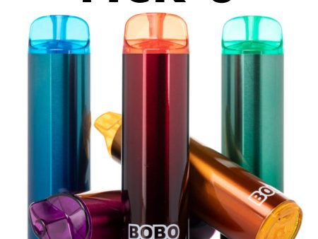 BOBO 5% Vape 6k Puffs Pick 3 Sale