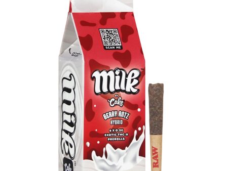 Milk by Cake Exotic THC-A Prerolls - 6ct Discount