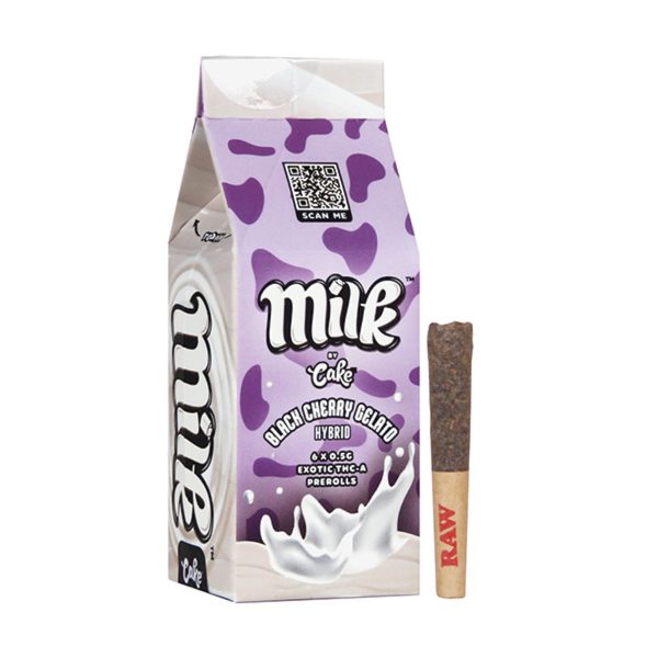 Milk by Cake Exotic THC-A Prerolls - 6ct Discount