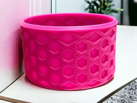 Raspberry Vibes WAFFLE Silicone Tumbler Boot For Cheap