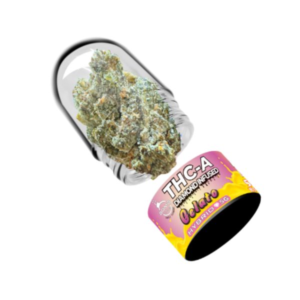 Bomb Bar Diamond Inused Gelato THC-A Flower - 5g Hot on Sale