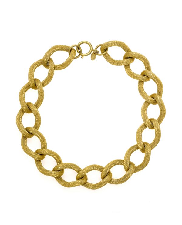 COLETTE BOLD CURB CHAIN NECKLACE Fashion