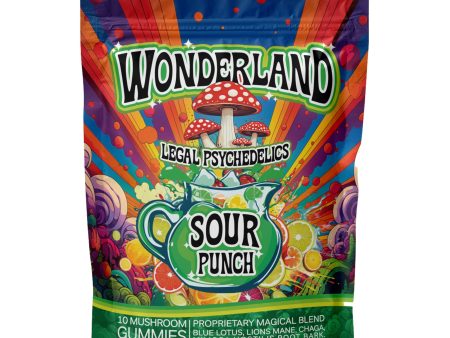 Wonderland Mushroom Sour Punch Gummies - 10,000mg on Sale