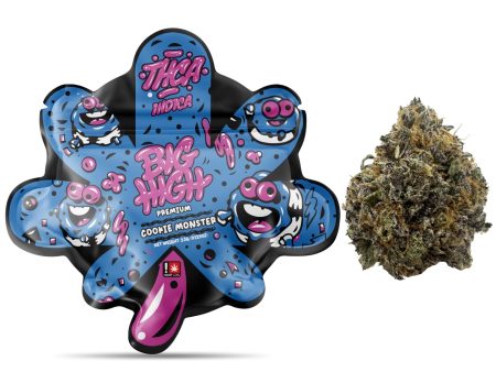 Big High Premium Cookie Monster THC-A Flower - 3.5g on Sale