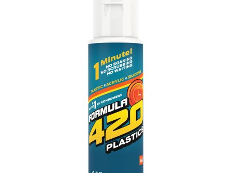 Formula 420 Plastic + Silicone Cleaner - 4oz Hot on Sale