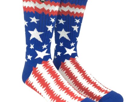 Odd Sox - Punk Flag - Mens For Cheap