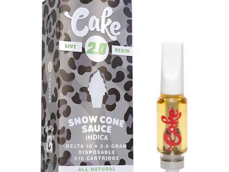 Cake Live Resin Snow Cone Delta 10 Cartridge - 2000mg Discount