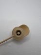 Beige Ballcap Silicone Straw Topper 10mm Sale