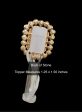 Yellow Gold Large Jewel Silicone Straw Topper 10mm Online Sale