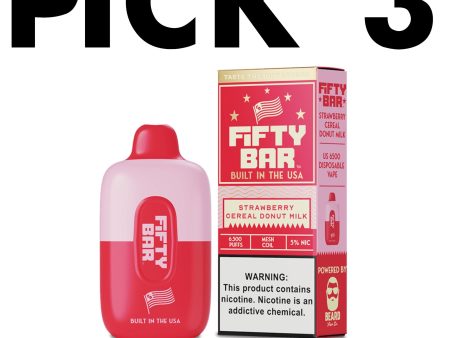 Fifty Bar Pick 3 Supply