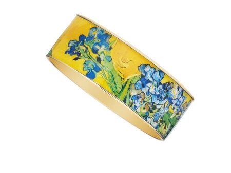 Van Gogh Irises Bangle Bracelet Fashion