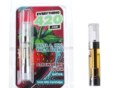 Everything 420 Strawberry Cough THC-A Cartridge - 1000mg Discount