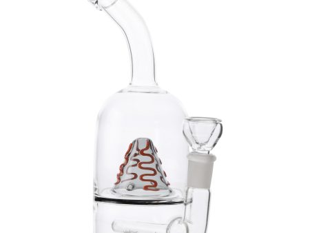 Conic Inline Percolator Bong - 7in Hot on Sale