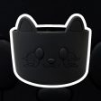 Solid Black KITTY Silicone Tumbler Boot *READ DESCRIPTION* Discount