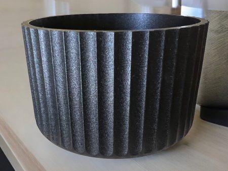 Black Pearl FLUTED Silicone Tumbler Boot For Sale