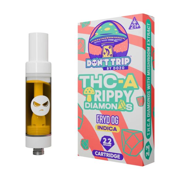 Dont Trip Shroom + THC-A Fryd OG Cartridge - 2200mg For Sale