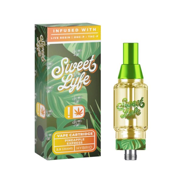 Sweet Lyfe Live Resin HHC +THC-P Cartridge - 2500mg Discount