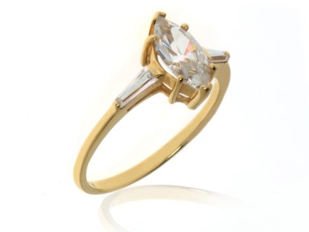 14K Yellow Gold Marquise Ring Online