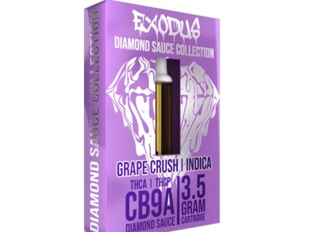 Exodus Diamond Sauce THC-A + THC-P + CB9A Cartridge - 3500mg Fashion