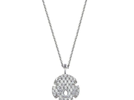 Sand Dollar Pendant - Lucky Look of Diamonds™ on Sale