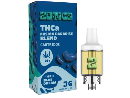 Zotica Paradise Blend Blue Dream THC-A Cartridge - 3000mg Online Hot Sale