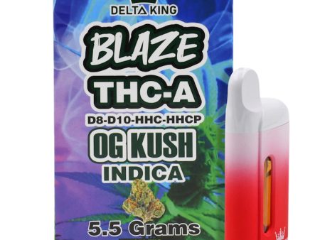 Delta King Blaze THC-A Vaporizer - 5500mg Online