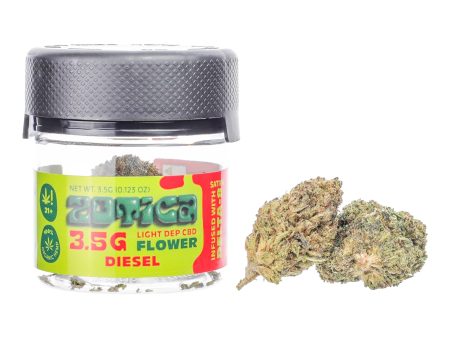 Zotica Delta 8 Sour Diesel Flower - 3.5g Online now