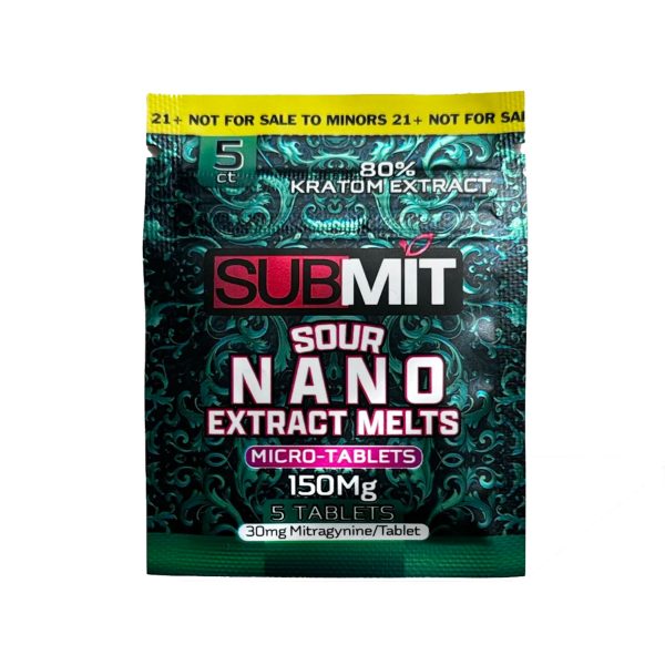 Submit Sour Nano Kratom Extract Melt Tablets - 150mg Sale