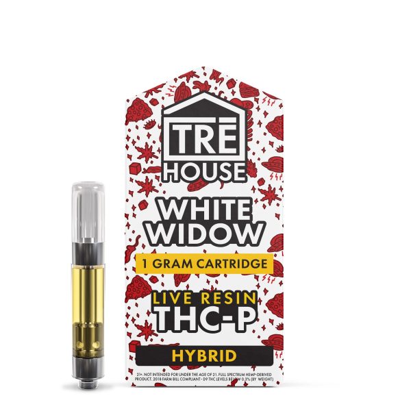 Tre House Live Resin White Widow THC-P Cartridge - 1000mg Fashion