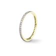 14K Yellow Gold  Eternity band Ring For Discount