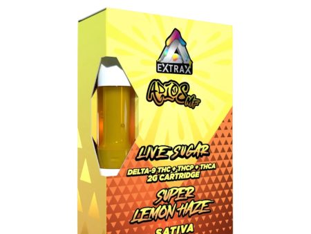 Extrax Adios Super Lemon Haze THC-A Cartridge - 2000mg Supply