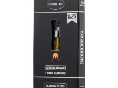 Memory Lane Mendo Breath THC-P Blend Cartridge - 1000mg Supply