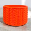 AMANDA (Orange) SWEATER Silicone Tumbler Boot For Sale