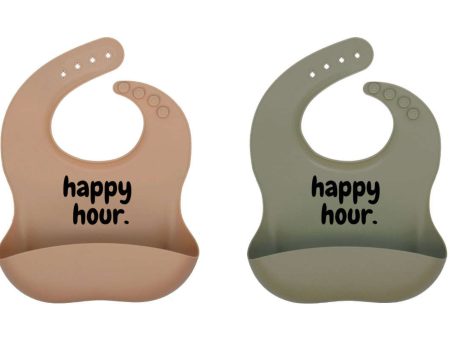 Luke s Happy Hour Silicone Baby Bib Online Sale