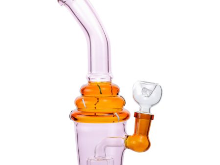 Pink Iced Cupcake Bong - 6in Online Sale