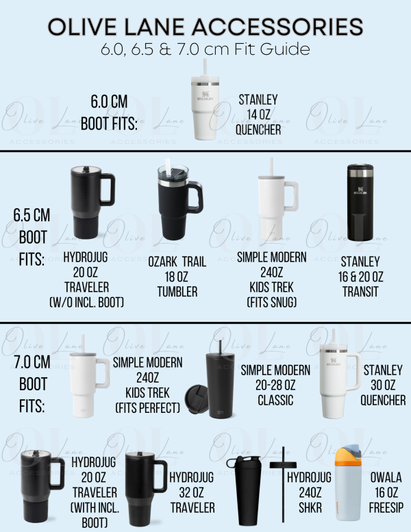 Solid 6.0cm Kids Silicone Tumbler Boot Supply