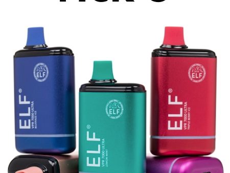 ELF VPR Ultra 5% 7k Puffs Pick 5 Supply