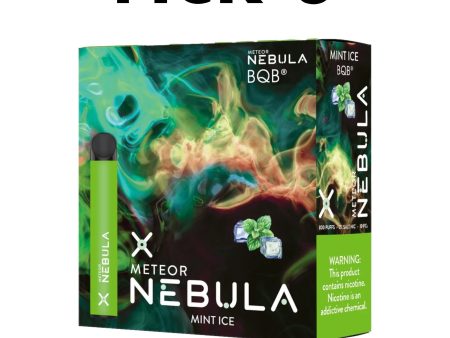 Nebula Meteor 2% 5k Puffs Pick 3 For Sale