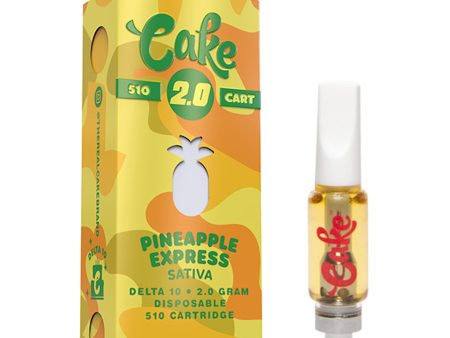 Cake Delta 10 Pineapple Express Cartridge - 2000mg For Sale