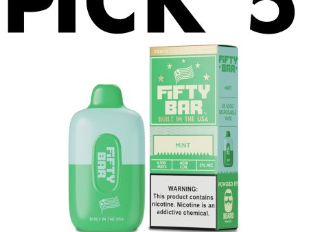 Fifty Bar Pick 5 Sale