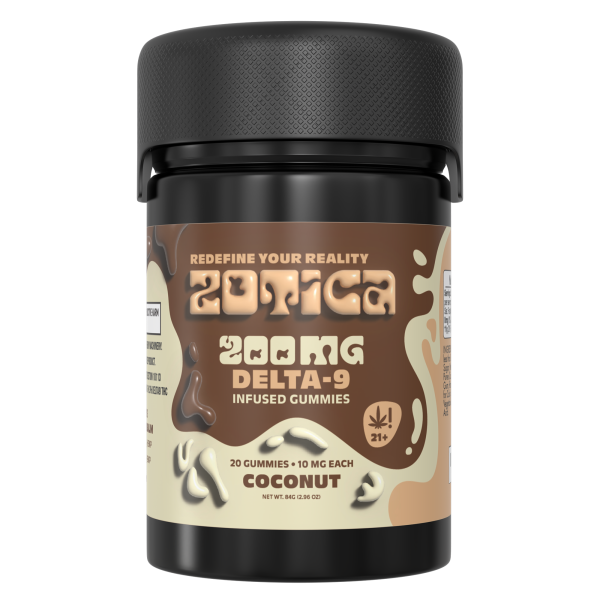 Zotica Delta 9 Coconut Gummies - 200mg Supply