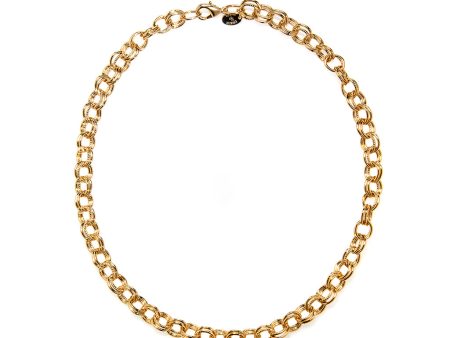 22k Gold Plated Double Cable Chain Cheap