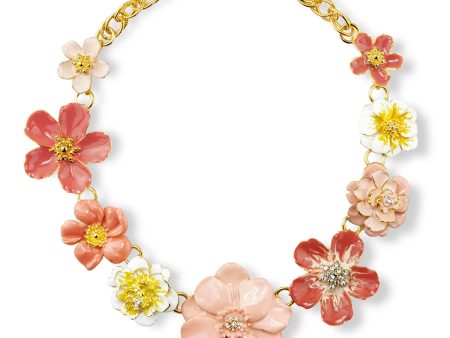 Les Roses Necklace Online now