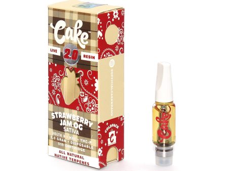 Cake Cold Pack Live Resin Cartridge - 2000mg Hot on Sale