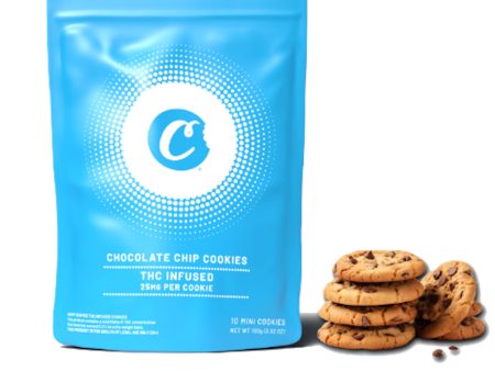 Cookies Chocolate Chip Cookies THC Infused - 25mg (10ct) Online Sale