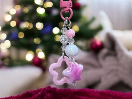 Pink Star Tumbler Charm For Cheap